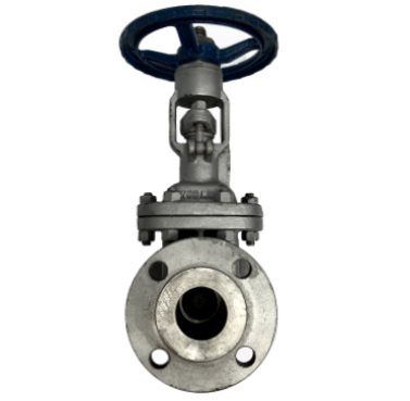 ANSI 150 cast steel flange end gate valve with handwheel