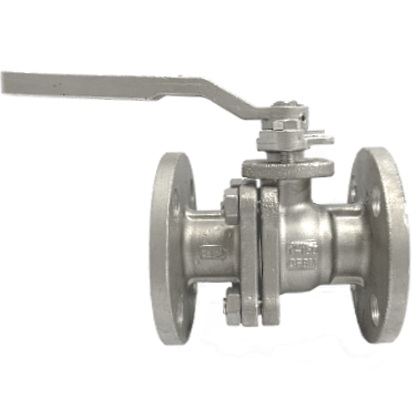 ANSI 150# SS316 flange end ball valve