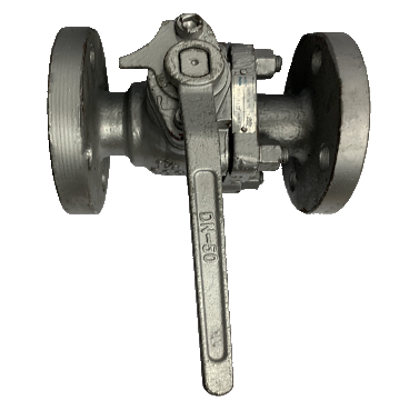 ANSI 300 cast steel flange end ball valve, A216 WCB body