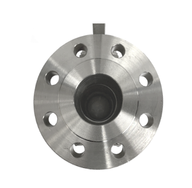 ANSI 300 SS316 flange end ball valve with lever handle
